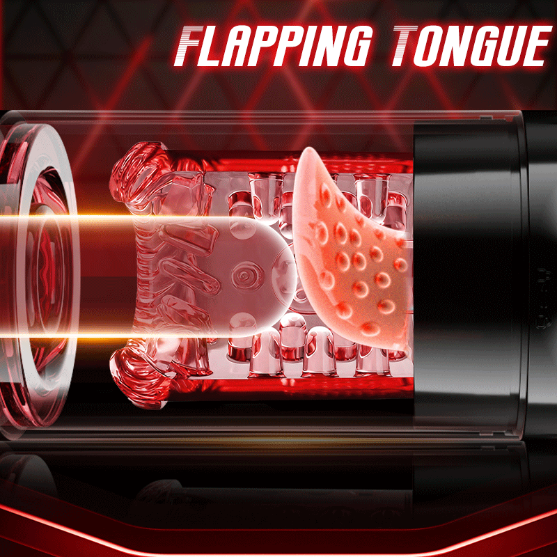 Cinder - Thrusting Rotating Sucking Vibrating Licking Blowjob Stroker