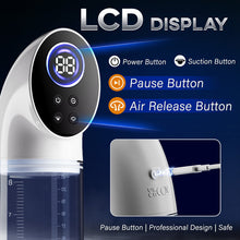 Load image into Gallery viewer, Arthur-6 Smart Suction Enlargement Pump with Transparent Sleeve,Includes 2 Silicone Sleeves &amp; 3 Delay Rings