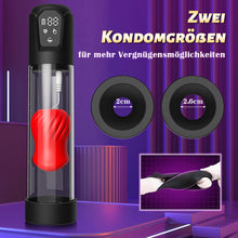 Load image into Gallery viewer, 5 Saugen 7 Vibrationsgurte mit 2 Peniskondome Penispumpe