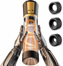 Load image into Gallery viewer, Penis Pump Adult Sex Toys for Men - Electric Male Masturbator Penis Enlarger Vacuum Pump with 5 Sucking Levels, Cock Pump Penis Extender Training Male Sex Toys for Dick Enlargement with 6 Cock Rings