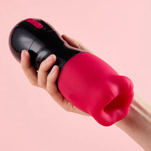 Load image into Gallery viewer, BeadGrip Licker Male Masturbator with Licking &amp; Vibration