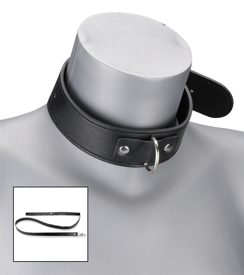 BDSM-Halsband und -Leine