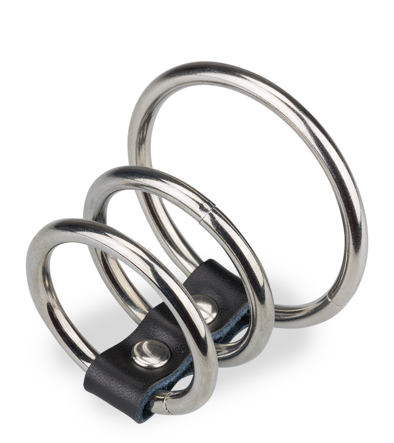Dreifach-Cockring aus Metall